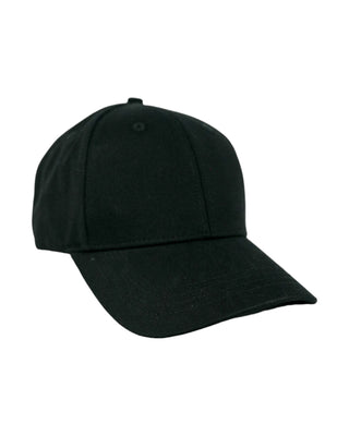 A black baseball cap designed as part of an EMF (electromagnetic field) protective clothing line, offering a sleek and functional accessory for shielding against electromagnetic radiation.